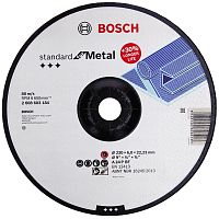 Обдирочный круг 230х6х22,23 мм Standard for Metal BOSCH (2608603184) купить в Гродно