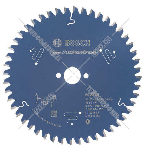 Пильный диск 165х2,6х20 мм Z48 Expert for Laminated Panel BOSCH (2608644128) купить в Гродно фото 2