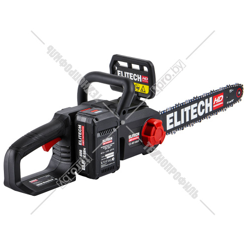 Пила цепная аккумуляторная CS 4016BLК ELITECH HD (E1611.027.01) купить в Гродно фото 6