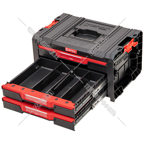 Ящик для инструмента с 3-мя выдвижными ящиками Qbrick System PRO Drawer 3 Toolbox 2.0 Basic (SKRQPROD3B2CZAPG001) купить в Гродно фото 4