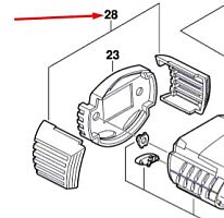 Элемент фильтра к GHG 660 LCD BOSCH (1609203H78) купить в Гродно