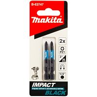 Бита Impact Black PZ1 50 мм (2 шт) MAKITA (B-63747) купить в Гродно