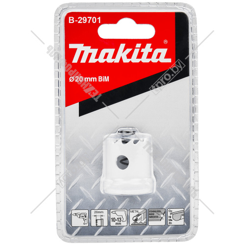 Коронка BIM по листовому металлу 20 мм MAKITA (B-29701) купить в Гродно