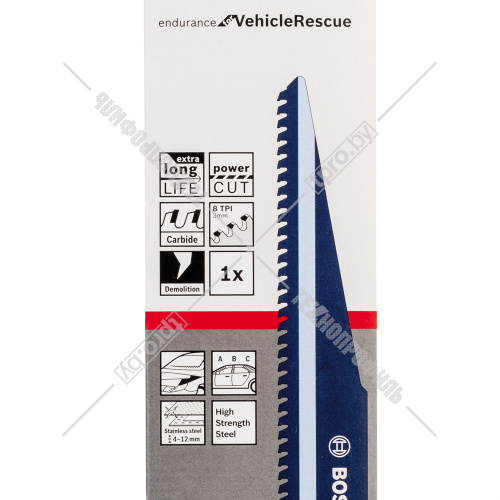 Пильное полотно S 1157 CHM Endurance for Vehicle Rescue (1 шт / 225 мм) BOSCH (2608653132) купить в Гродно фото 2