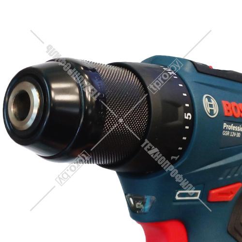 Дрель-шуруповерт аккумуляторная GSR 12V-30 Professional BOSCH (06019G9000) купить в Гродно фото 3