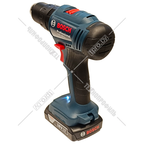 Дрель-шуруповерт ударная аккумуляторная GSB 183-LI Professional BOSCH (06019K9100) купить в Гродно фото 6