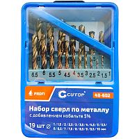 Набор сверл по металлу HSS-Co 1-10 мм (19 шт) CUTOP (48-602) купить в Гродно