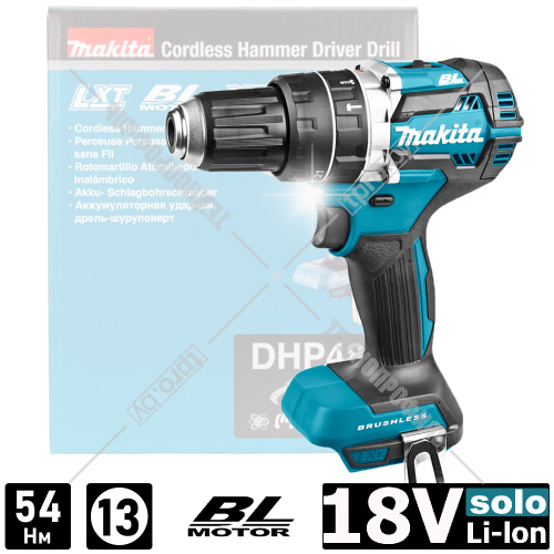Дрель-шуруповерт ударная аккумуляторная DHP484Z (DHP 484 Z) MAKITA купить в Гродно
