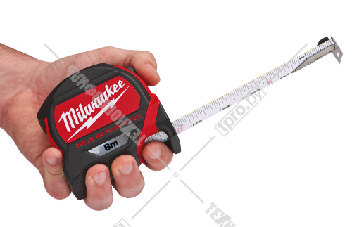 Рулетка 8 м Magnetic Tape Premium Milwaukee (48227308) купить в Гродно фото 4