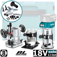 Фрезер кромочный аккумуляторный DRT50ZJX2 (DRT 50 ZJX2) MAKITA купить в Гродно