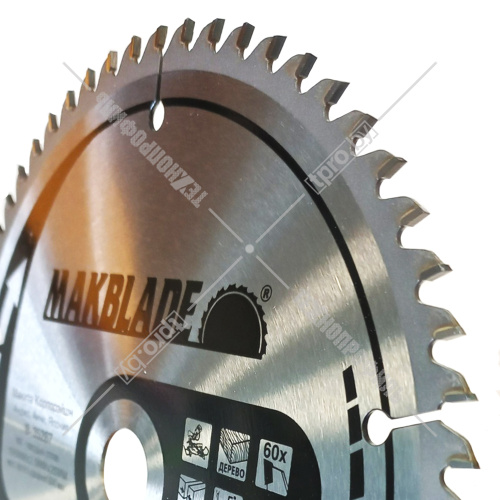 Пильный диск MAKBLADE 190x2,0х20 мм Z60 MAKITA (B-35287) купить в Гродно фото 4