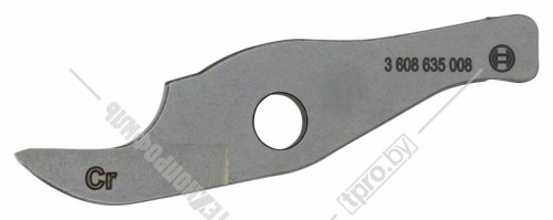 Нож для ножниц GSZ 160, для хромированной стали BOSCH (2608635409)