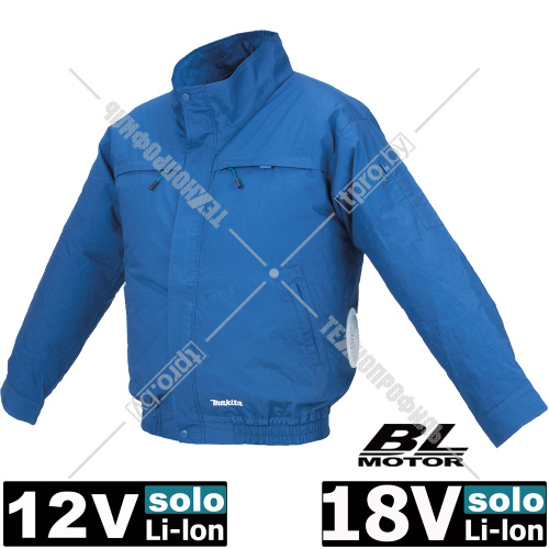 Куртка с охлаждением DFJ304ZL (размер L) аккумуляторная MAKITA купить в Гродно