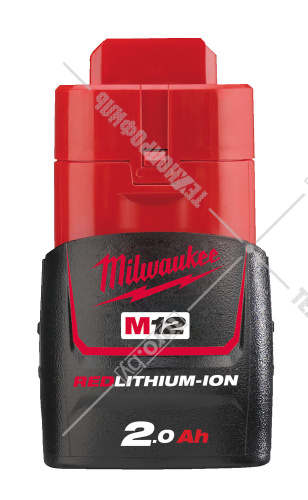 Аккумулятор M12 B2 (2.0 Ah) Milwaukee (4932430064) фото 2