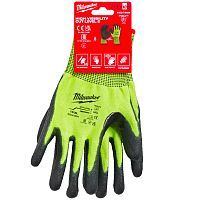 Защитные сигнальные перчатки Hi-Vis Cut leve (Ур.5 / размер 10/XL / 1 пара) Milwaukee (4932479934) купить в Гродно