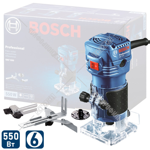 Фрезер кромочный GKF 550 Professional BOSCH (06016A0020) купить в Гродно Фрезер кромочный GKF 550 Professional BOSCH (06016A0020) купить в Гродно