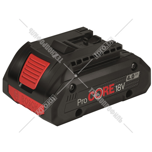 Аккумулятор ProCORE18V 4.0 Ah (2 шт) + зарядное GAL 18V-40 BOSCH (1600A01BA3) купить в Гродно фото 2