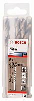 Сверло по металлу HSS-G 9,5x81x125 мм (5 шт) BOSCH (2608595076) купить в Гродно
