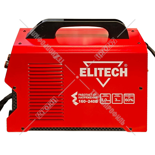 Полуавтомат сварочный ИС 160 СП (145 А/э 1,6-3 мм/пр 0,6-1,0 мм) ELITECH ДМ (204753) купить в Гродно фото 5