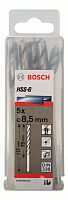 Сверло по металлу HSS-G 8,5x75x117 мм (10 шт) BOSCH (2608595073) купить в Гродно