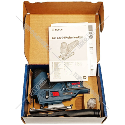 Лобзик аккумуляторный GST 12V-70 Professional BOSCH (06015A1001) купить в Гродно фото 3