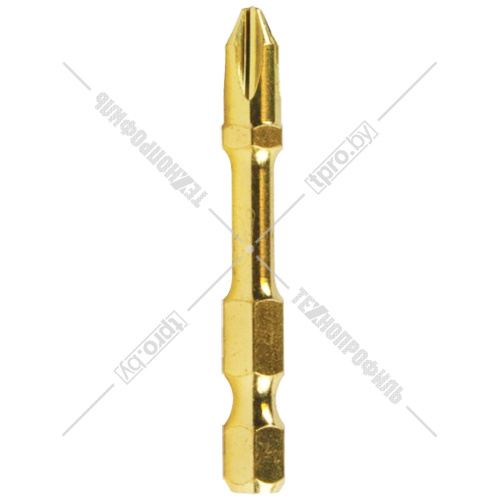 Бита крестообразная Impact Gold Torsion PH2 50 мм C-form (10 шт) MAKITA (B-39528) купить в Гродно фото 2