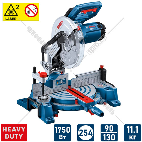 Пила торцовочная GCM 254 Professional BOSCH (0601B52000) купить в Гродно