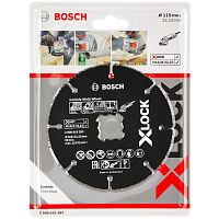 Универсальный отрезной круг X-LOCK 115x22.23 мм Carbide Multi Wheel BOSCH (2608619283) купить в Гродно