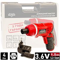 Отвертка аккумуляторная ША 36Л ELITECH ДМ (E2201.024.01) купить в Гродно