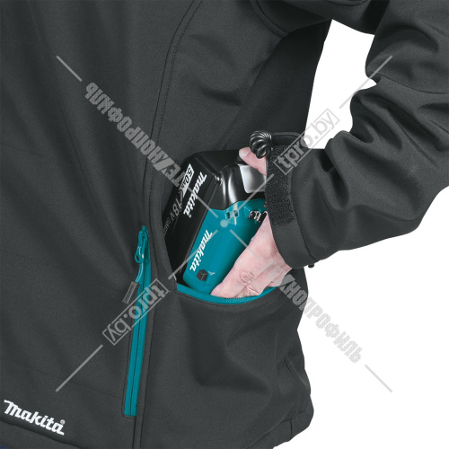 Куртка с подогревом DCJ205ZM (размер M) аккумуляторная MAKITA купить в Гродно фото 6