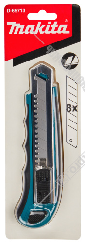 Нож выдвижной 18 мм (8 лезвий) MAKITA (D-65713) купить в Гродно