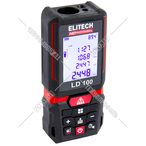 Лазерный дальномер LD 100 ELITECH HD (204771) купить в Гродно фото 3