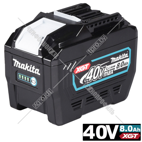 Аккумулятор BL4080F 8.0 Ah XGT 40Vmax MAKITA (191X65-8) купить в Гродно
