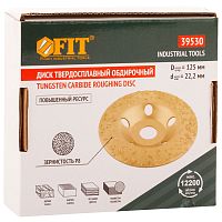 Твердосплавная чашка 125x22,23 мм (коническая / крупное зерно) FIT (39530) купить в Гродно