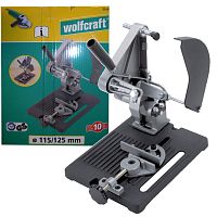 Стойка для угловой шлифмашины 115-125 мм Wolfcraft (5019000) купить в Гродно