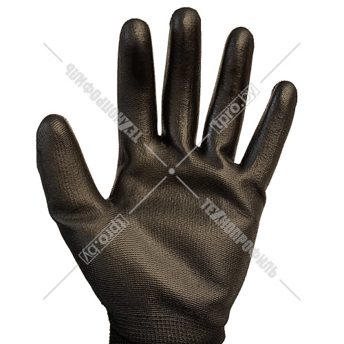 Защитные перчатки "Black PU" (размер 10/XL / 1 пара) WURTH (0899402410) купить в Гродно фото 5
