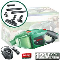 Пылесос строительный EasyVac 12 аккумуляторный BOSCH (06033D0001) купить в Гродно