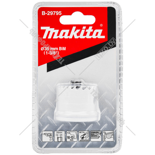 Коронка BIM по листовому металлу 35 мм MAKITA (B-29795) купить в Гродно