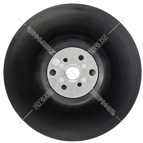 Тарелка опорная 125 мм М14 (мягкая) под фибровые круги для углошлифмашин BOSCH (1608601033) купить в Гродно фото 3