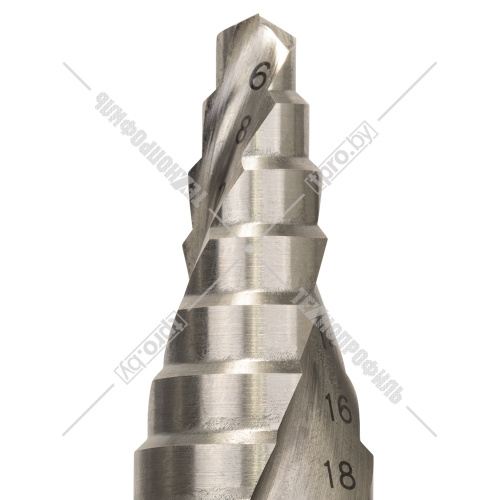 Ступенчатое сверло HSS 6-30 мм по металлу BOSCH (2608597520) купить в Гродно фото 3