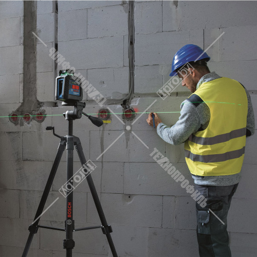 Лазерный нивелир GLL 2-20 G Professional + штатив BT 150 BOSCH (0601065001) купить в Гродно фото 10