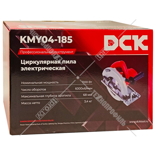 Дисковая пила KMY04-185 DCK (KMY04-185) купить в Гродно фото 3