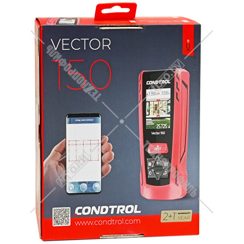 Лазерный дальномер Vector 150 CONDTROL (1-4-121) купить в Гродно фото 3