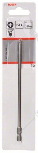Бита крестообразная Extra Hart PZ1(152 мм) BOSCH (2607001587) купить в Гродно