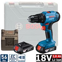 Дрель-шуруповерт ударная аккумуляторная GSB 183-LI Professional BOSCH (06019K9100) купить в Гродно
