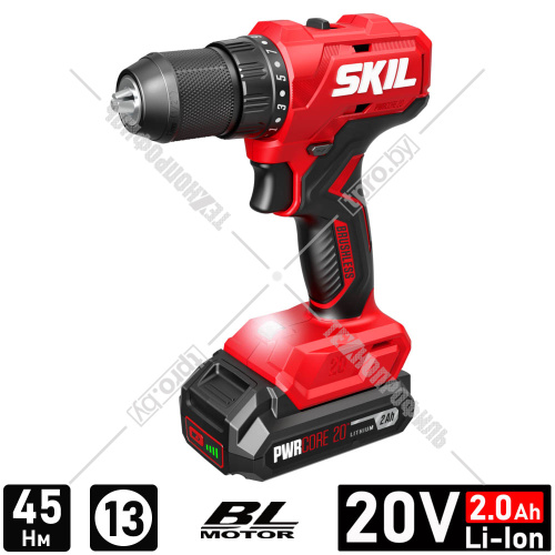 Дрель-шуруповерт аккумуляторная DL6280 SKIL (DL6280SE20) купить в Гродно