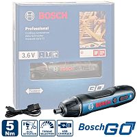 Отвертка аккумуляторная BOSCH GO 2.0 Professional (06019H2103) купить в Гродно