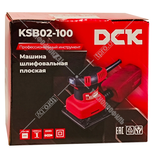 Виброшлифмашина KSB02-100 DCK (KSB02-100) купить в Гродно фото 2