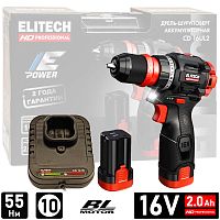 Дрель-шуруповерт аккумуляторная CD 16UL2 ELITECH HD (E2201.078.01) купить в Гродно