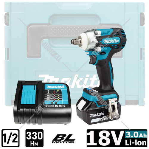 Гайковерт аккумуляторный DTW300SF1J (DTW 300 SF1J) MAKITA купить в Гродно